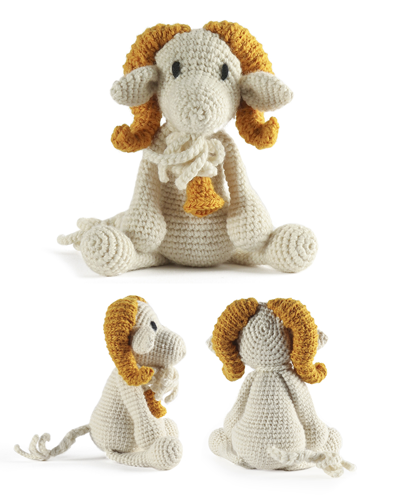 toft Elden the Yule Goat amigurumi crochet animal